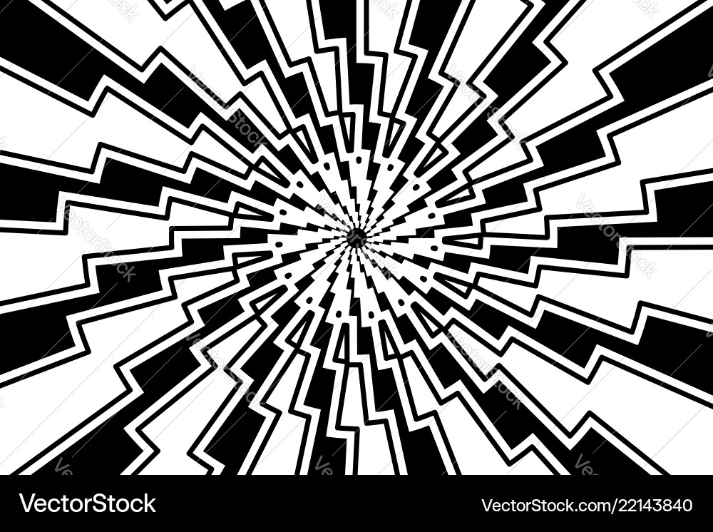 Lightning bolt - abstract geometric pattern Lightning bolt - abstract geometric pattern vector image