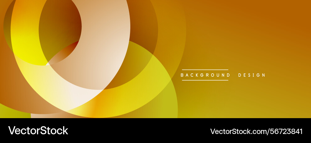 Abstract composition featuring overlapping Abstract composition featuring overlapping vector image