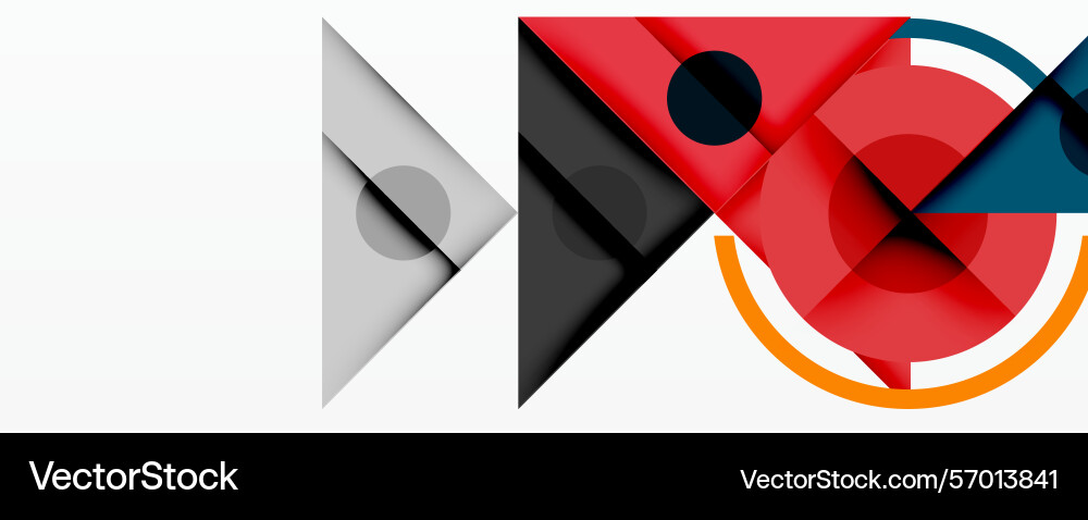 Abstract geometric shapes overlap creating Abstract geometric shapes overlap creating vector image