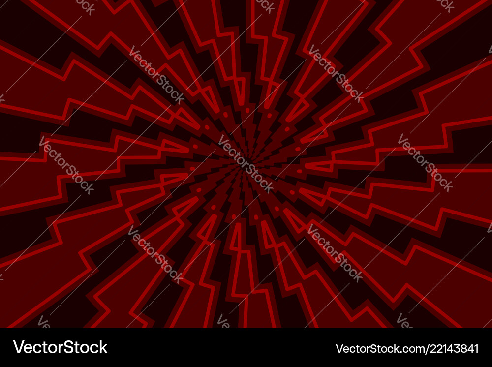Lightning bolt - abstract geometric pattern Lightning bolt - abstract geometric pattern vector image