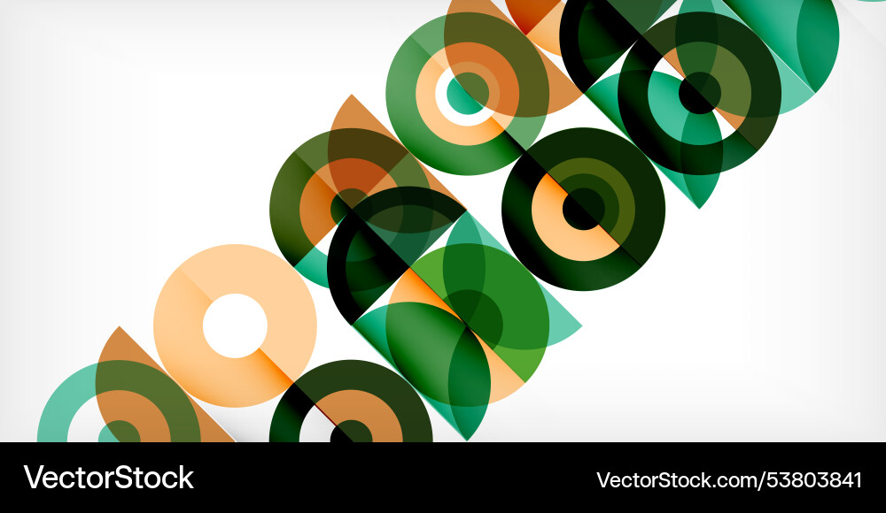 Minimal geometric abstract background circle Minimal geometric abstract background circle Vector Image