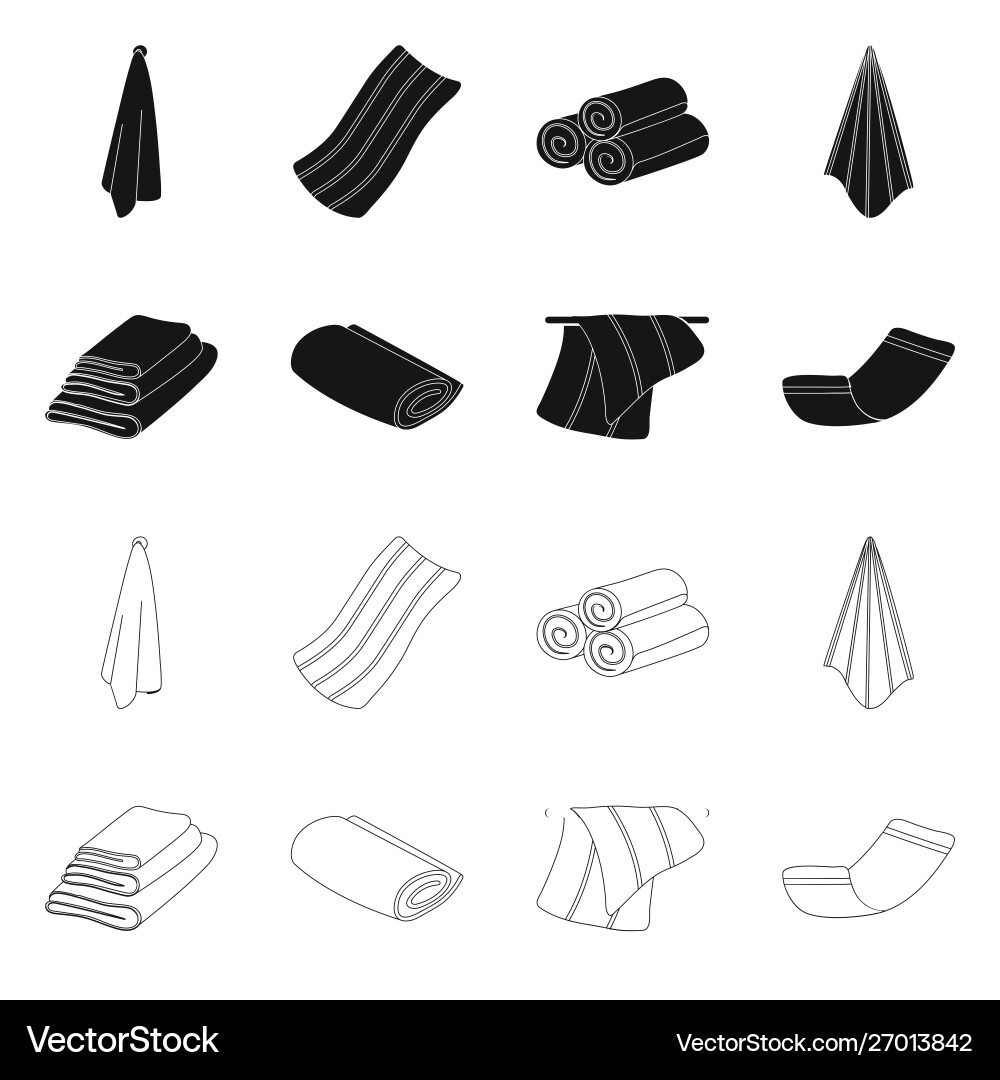 Isolated object soft and clean symbol set Isolated object soft and clean symbol set vector image