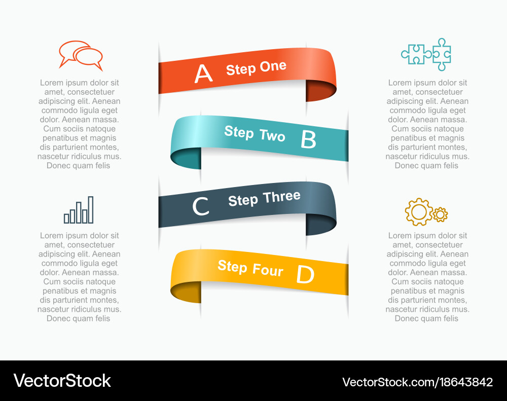 Workflow Diagram Template vector image