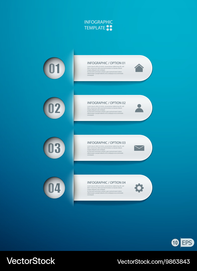 Workflow Layout Options vector image