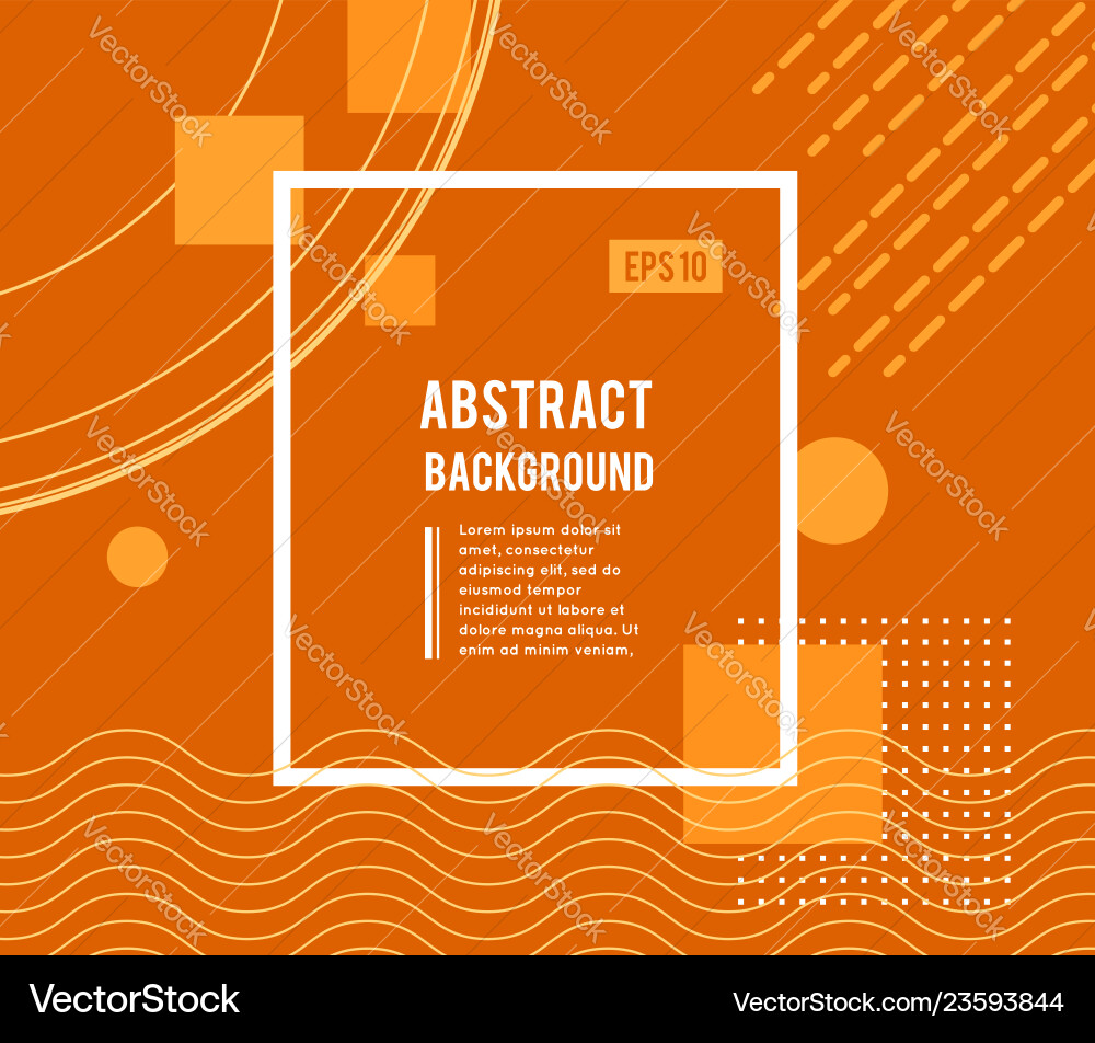 Modern Geometric Abstract Background vector image