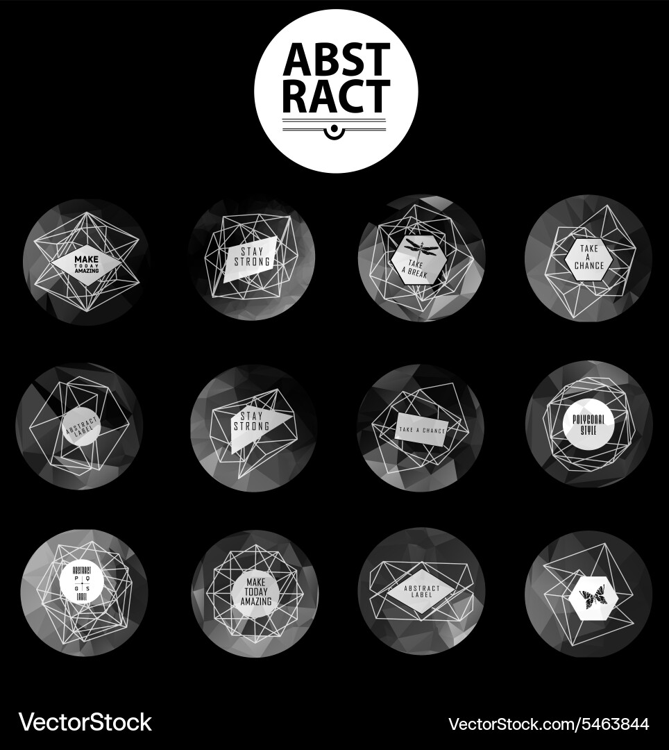 Universal modern icons for web and mobile app vector image