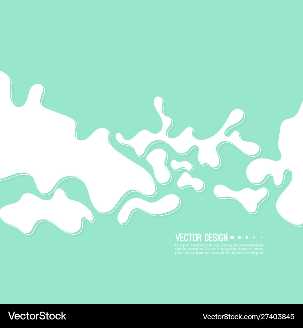 Abstract background with liquid forms Abstract background with liquid forms vector image