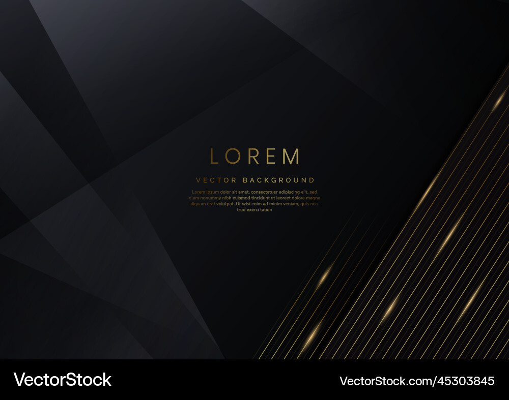Abstract stripes golden lines diagonal overlap Abstract stripes golden lines diagonal overlap vector image