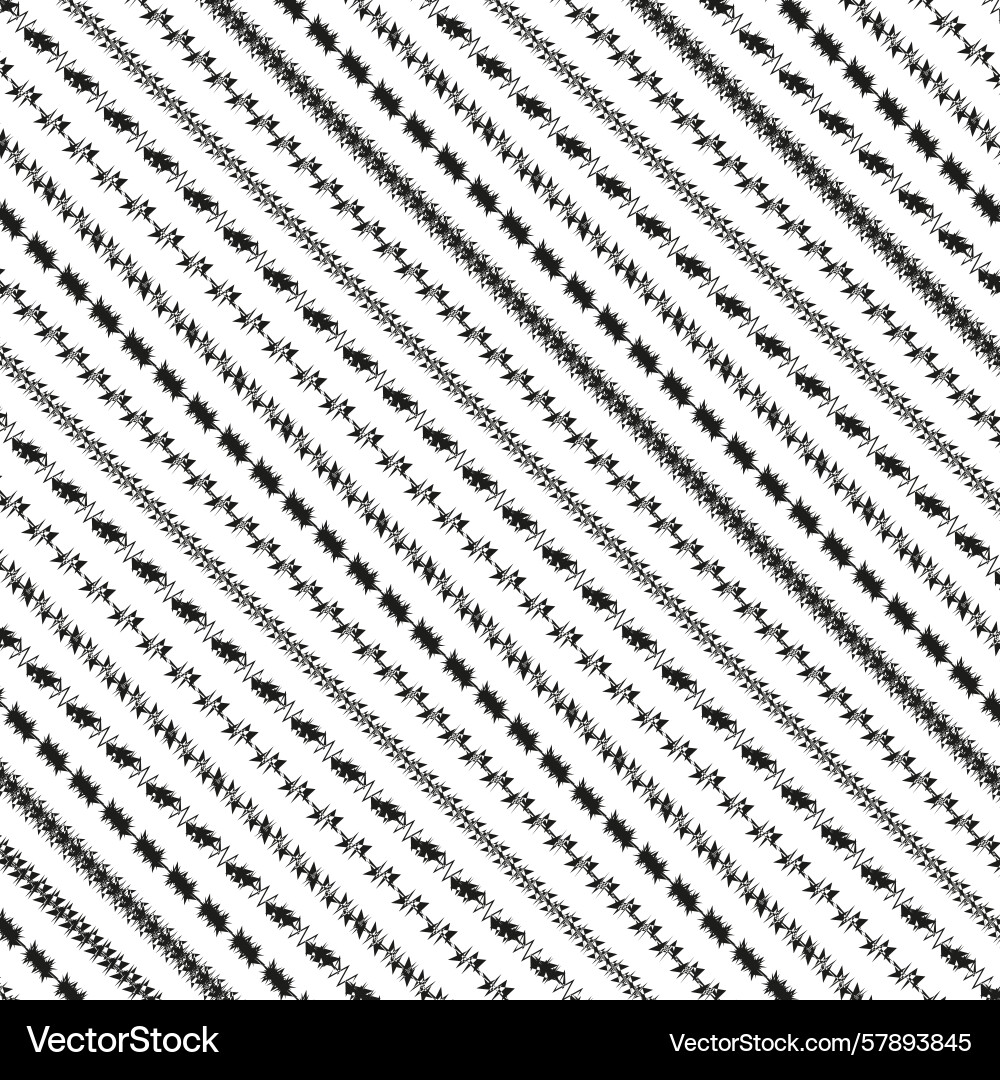 Diagonal dotted lines abstract linear pattern vector image