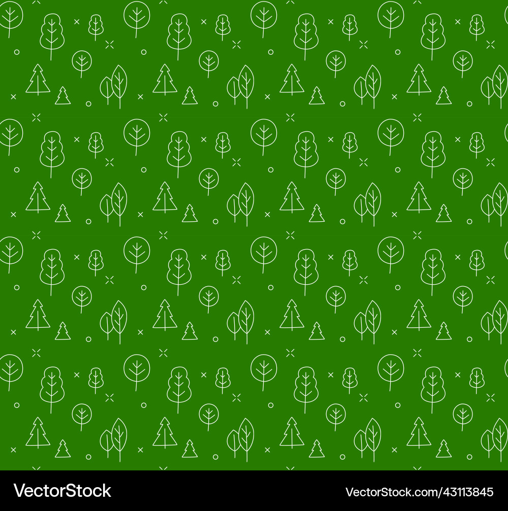 Line icons style seamless pattern Line icons style seamless pattern vector image