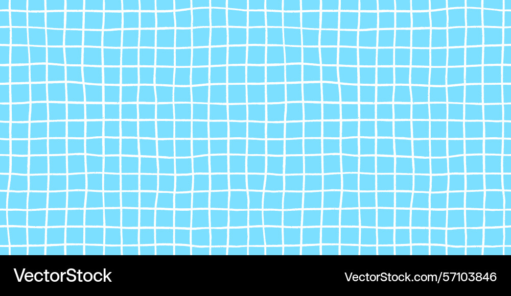 Check seamless pattern grid hand-drawn lines Check seamless pattern grid hand-drawn lines vector image