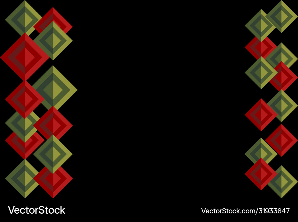 Abstract background with squares Vector Image