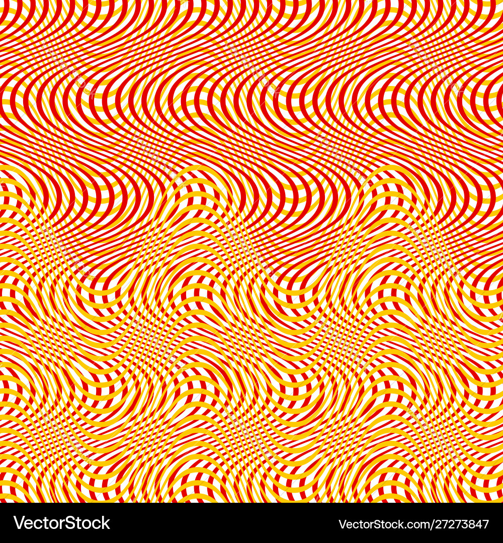 Intersected interweaved irregular lines stripes Vector Image