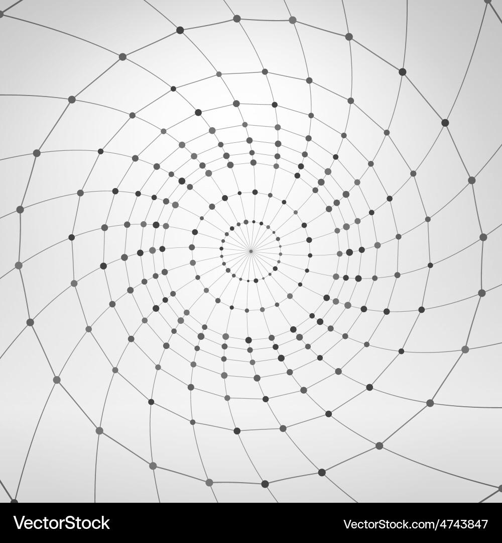 Polygonal Network Abstract Background vector image