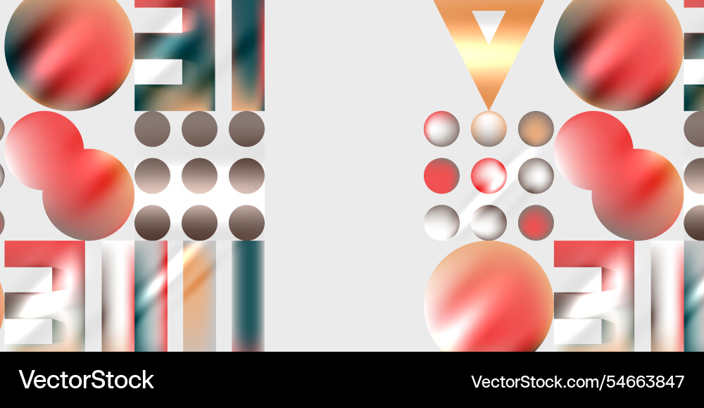 Simple shapes - circles triangles rectangles Simple shapes - circles triangles rectangles Vector Image
