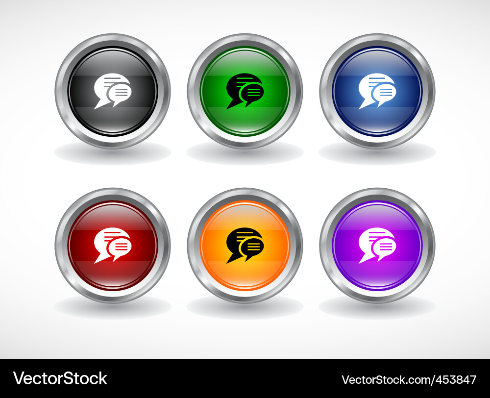 Web design icons vector image
