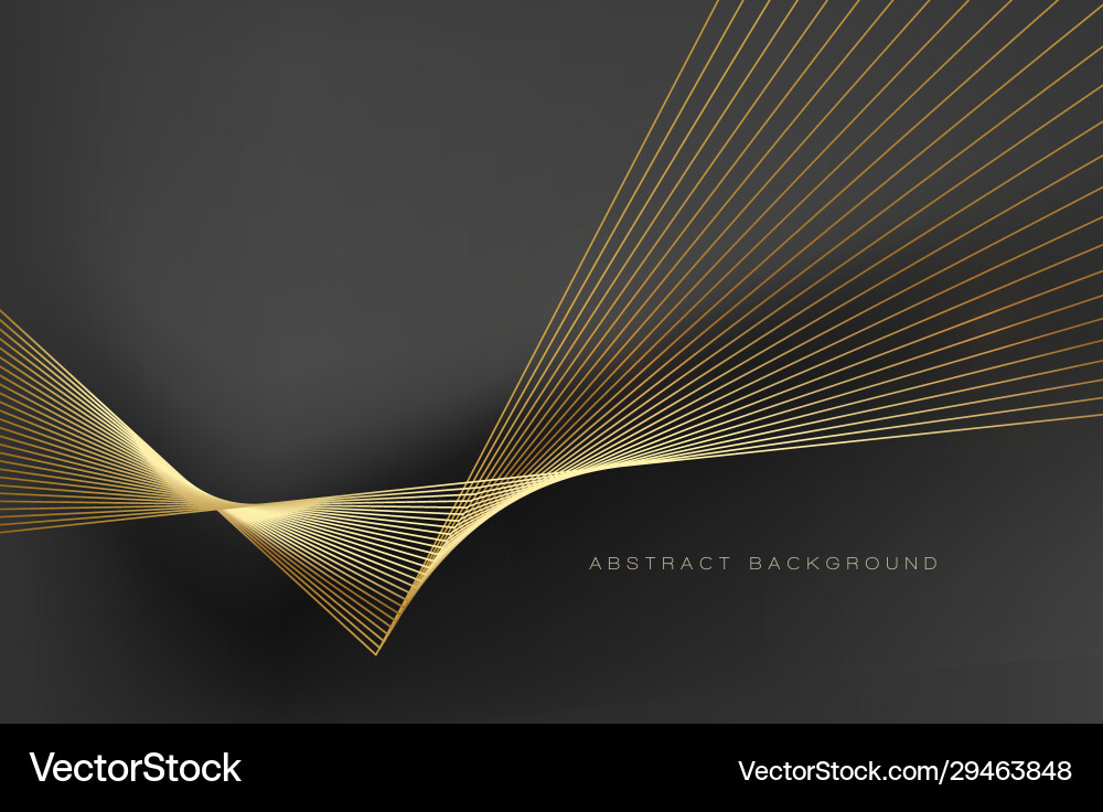 Abstract background gold line for design