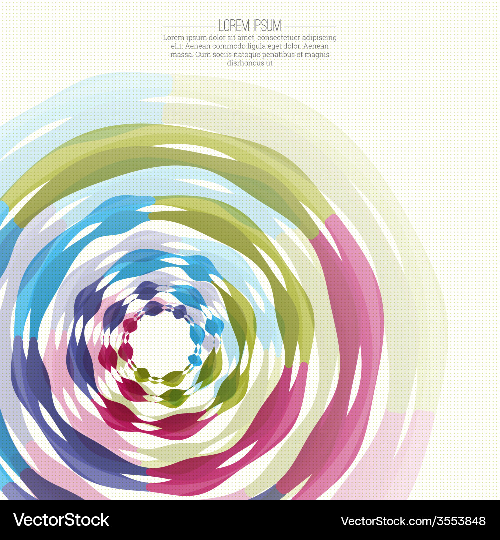 Abstract background with texture of dots colored vector image