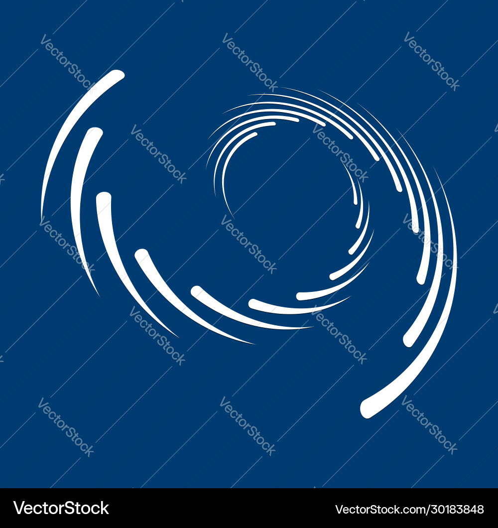 White helical spiraling curl and curly shape White helical spiraling curl and curly shape Vector Image