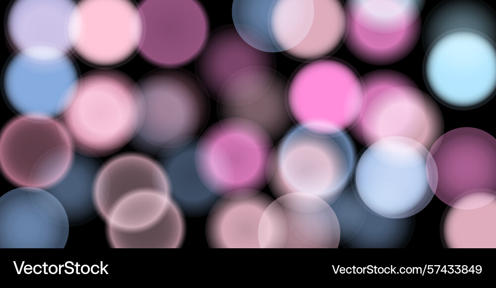 Abstract color shining bokeh isolated Abstract color shining bokeh isolated Vector Image