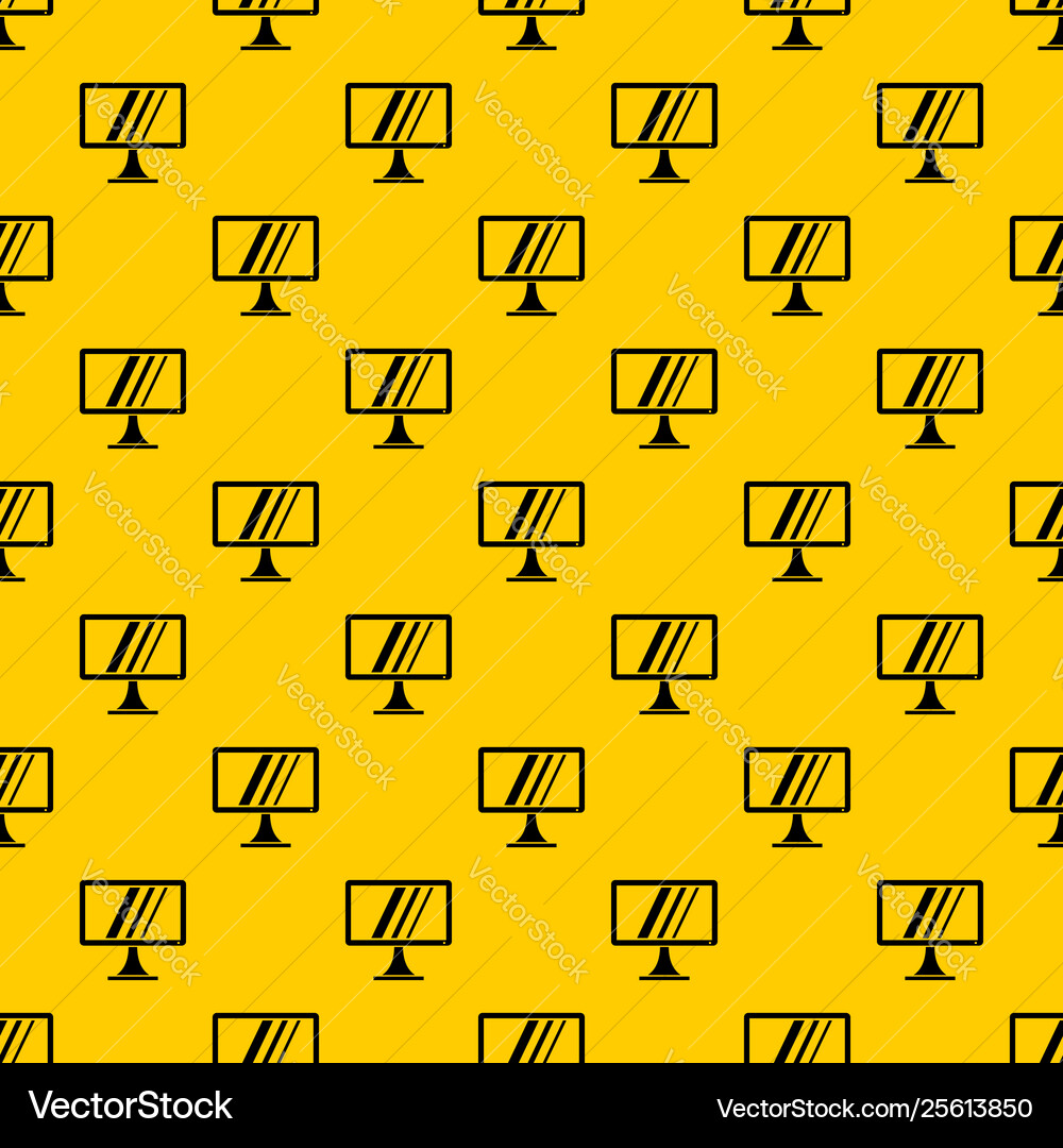 Computer monitor pattern Computer monitor pattern vector image