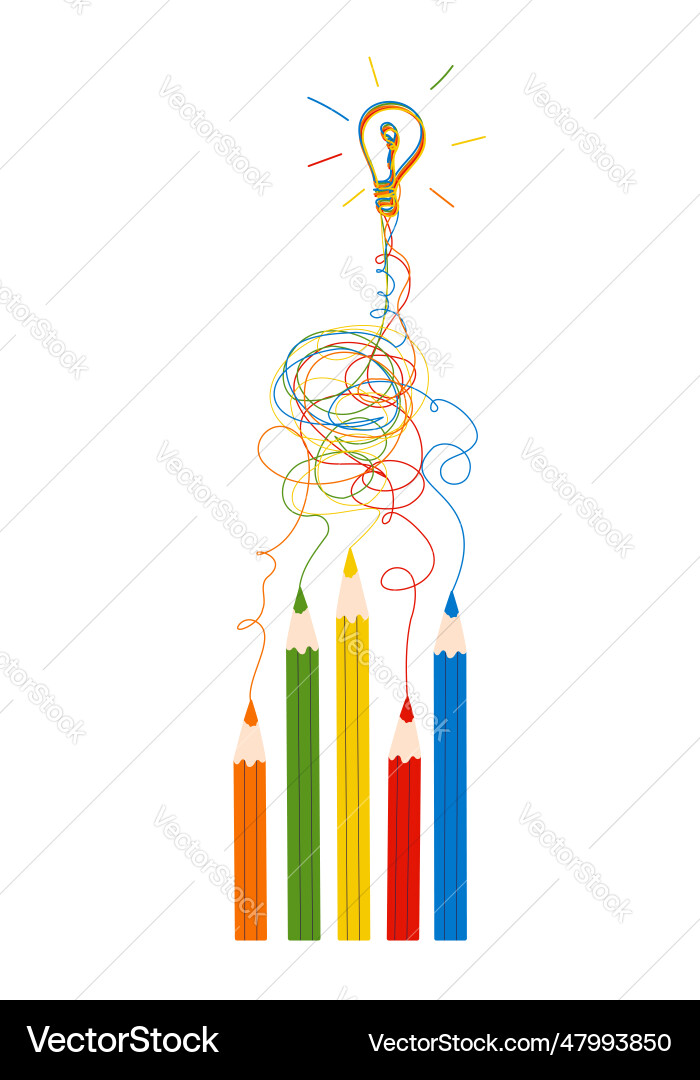 Messy scribble lines going to final direction Messy scribble lines going to final direction Vector Image