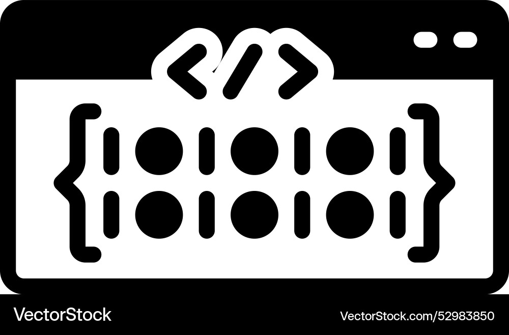 Programming language Vector Image