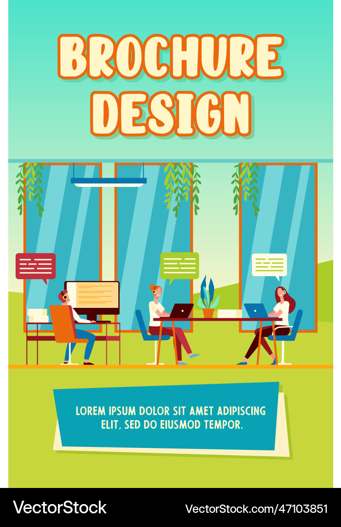 Hotline operators consulting clients Hotline operators consulting clients vector image