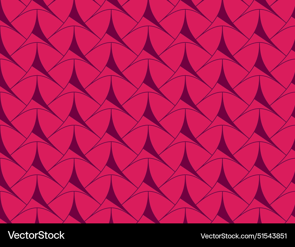 Seamless pattern design with different shapes vector image