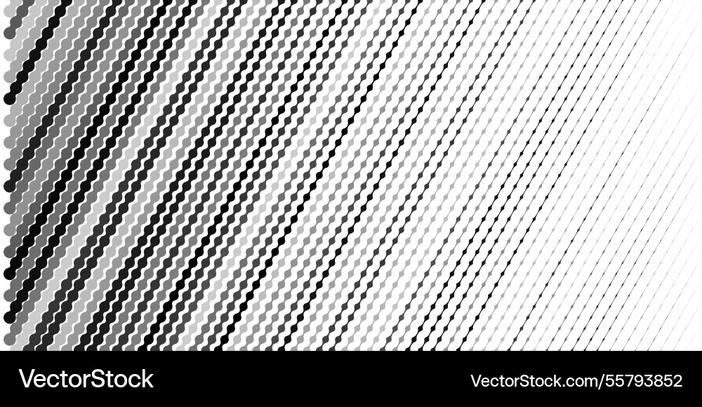 Diagonal wavy line pattern half tone blob texture Diagonal wavy line pattern half tone blob texture vector image