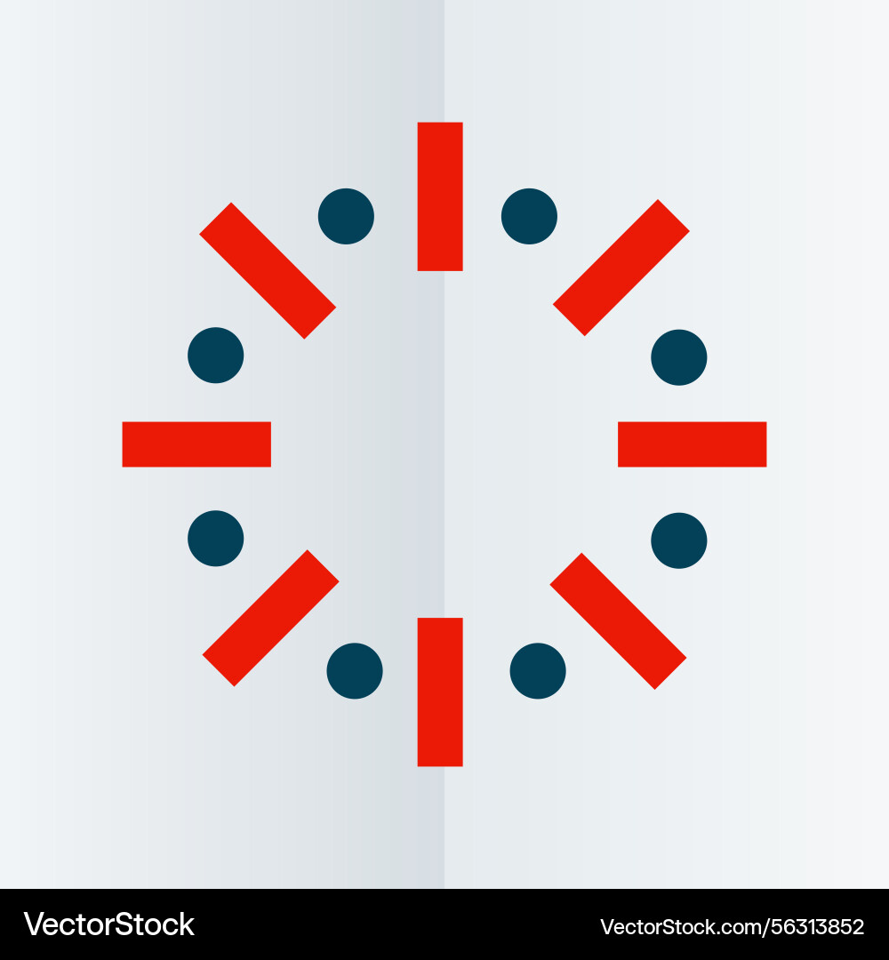 Dynamic radial style Vector Image