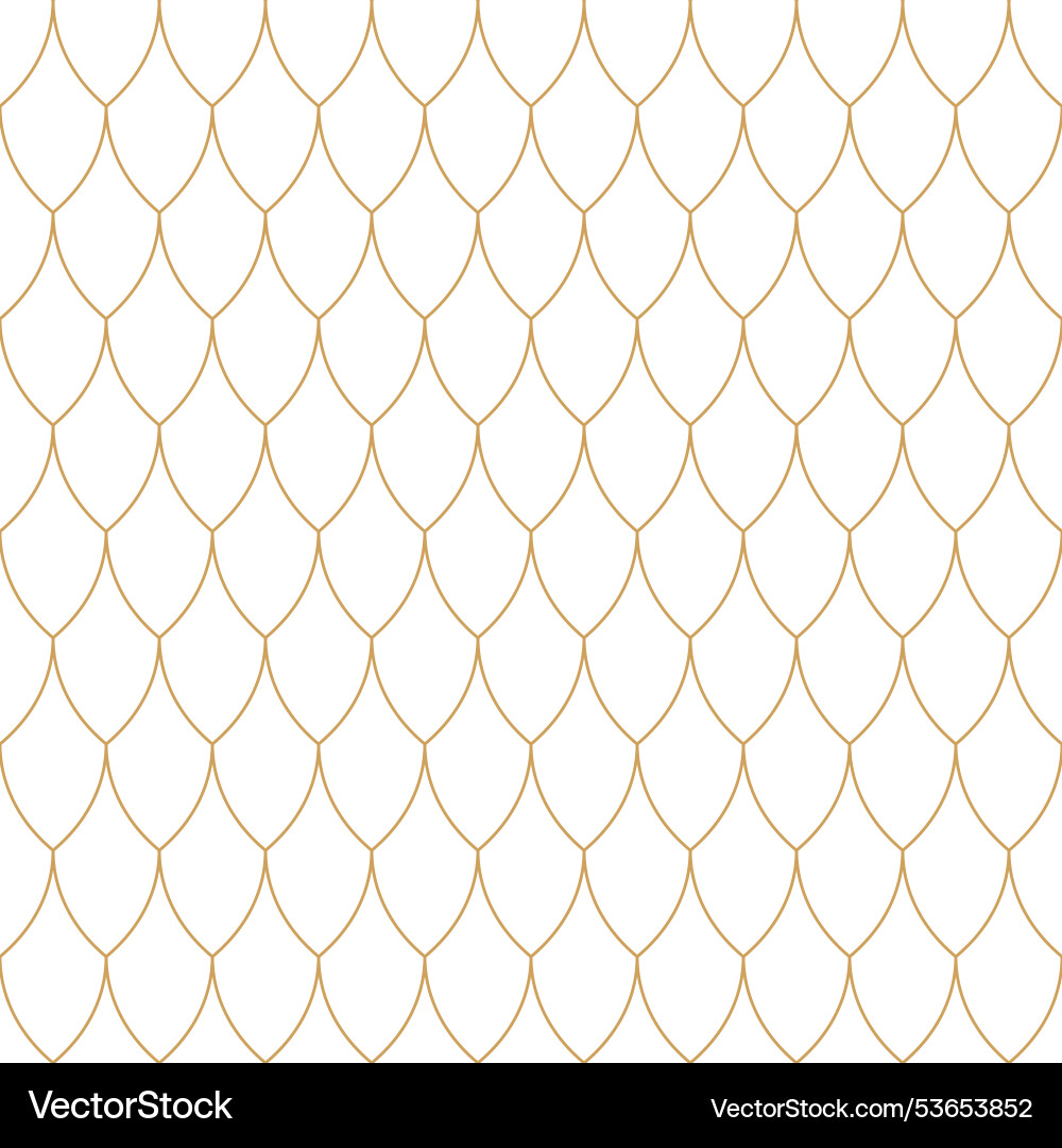 Geometric seamless pattern of overlapping scales Geometric seamless pattern of overlapping scales vector image