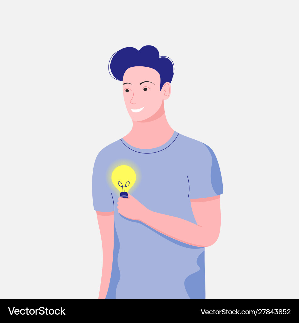 Idea creativity concept Royalty Free Vector Image