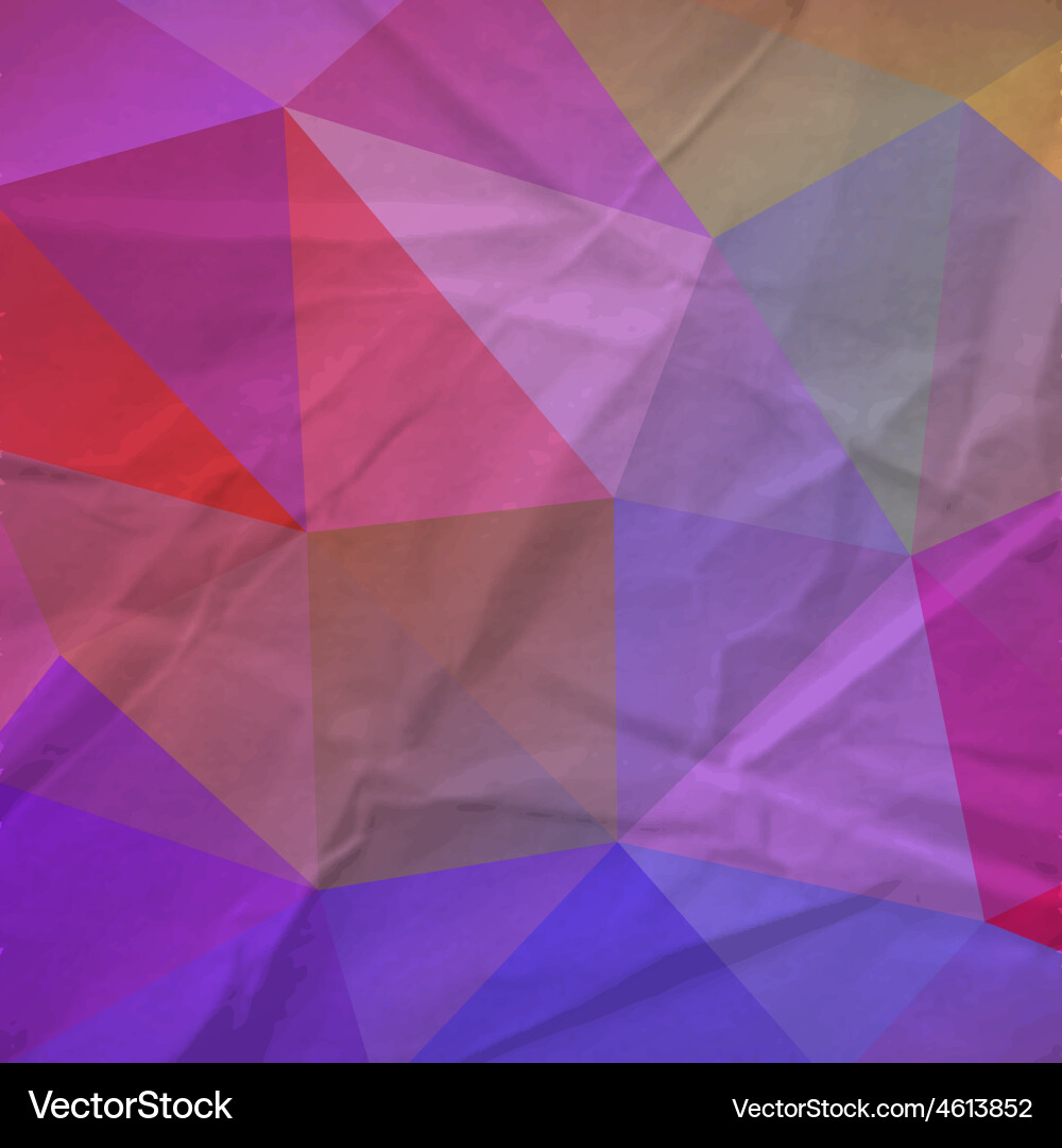 Retro triangle background Vector Image