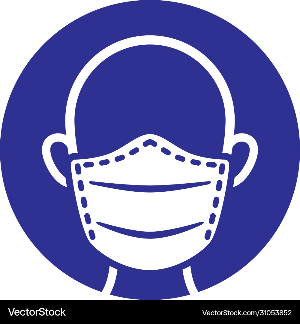 Safety Mask Symbol