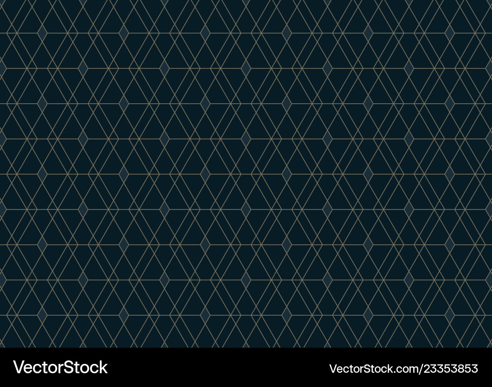 Abstract geometric pattern with lines on dark Vector Image