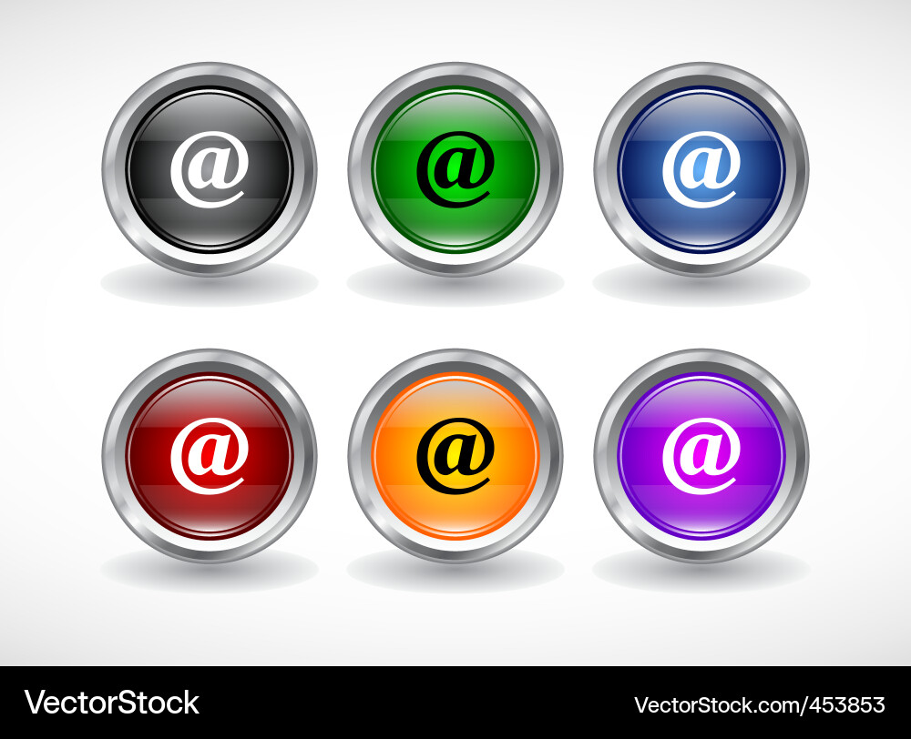 Web design icons Vector Image