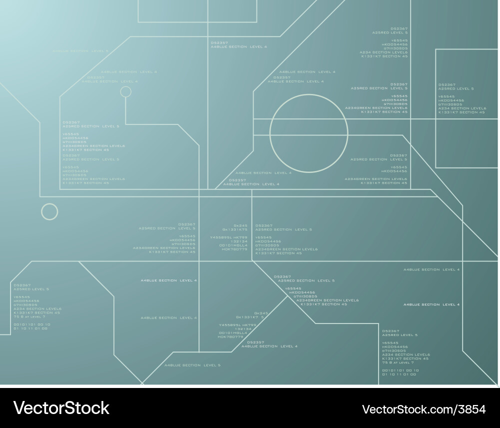 Digital Display Interface vector image
