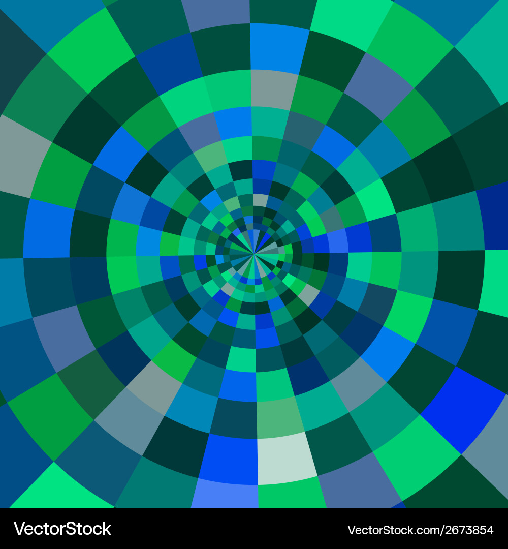 Dynamic Colorful Geometric Background vector image