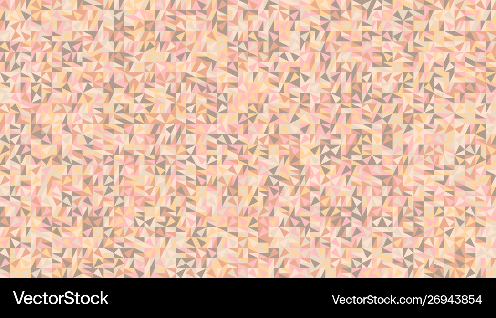 Random chaotic colorful polygonal mosaic pattern Vector Image