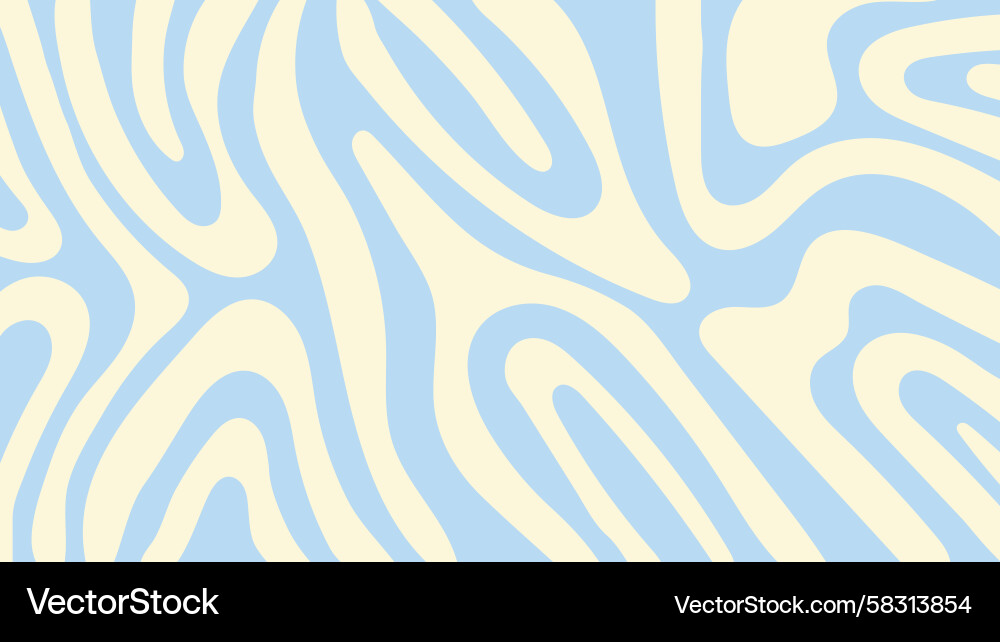 Retro Wave Pattern Background Vector Image