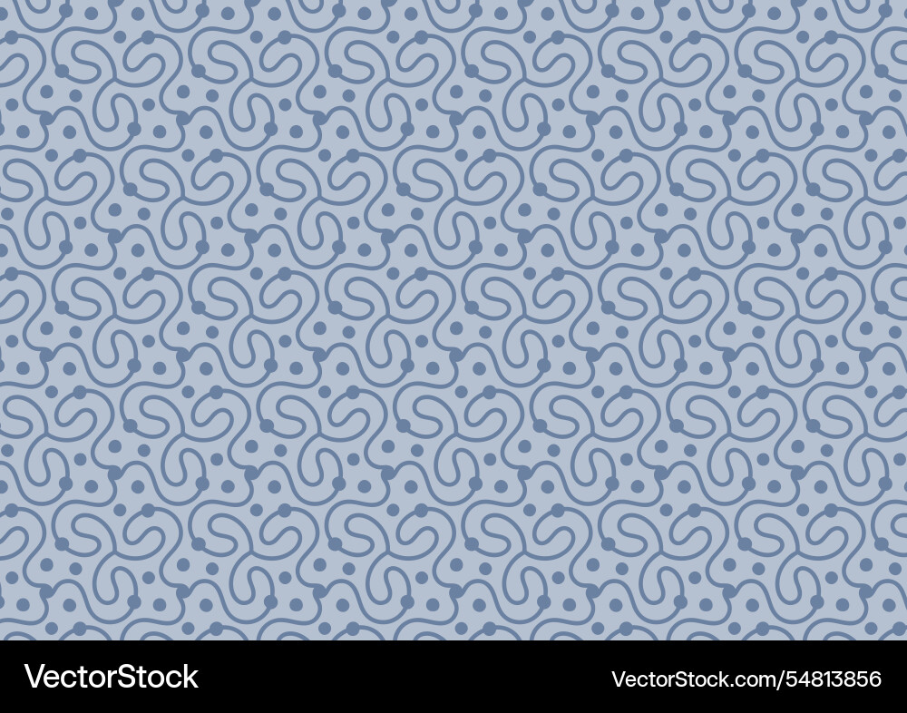 Art blue abstract line random pattern background vector image