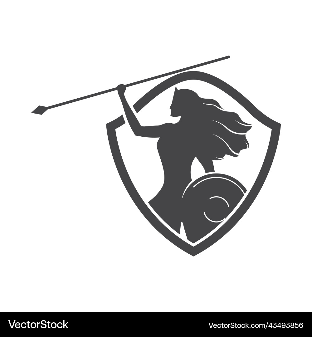 Athena logo Vector Image