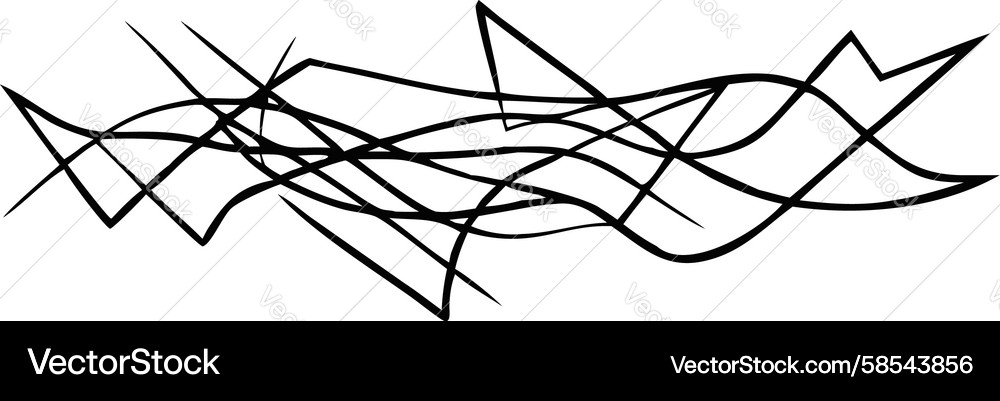 Flowing Wave Patterns Vector Image