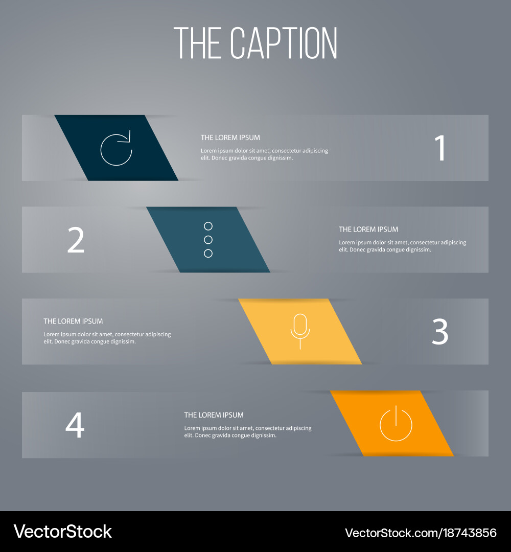 Outline marketing set of menu refresh start Vector Image