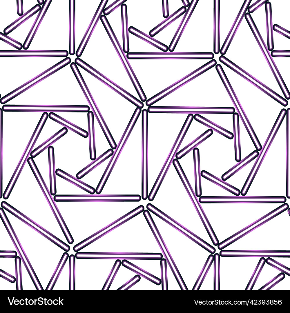 Seamless background with abstract halogen elements Vector Image