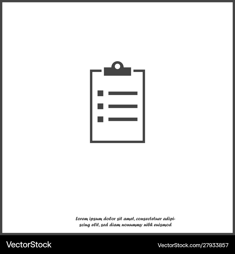 Clipboard and checklist with checkmarks business Clipboard and checklist with checkmarks business Vector Image