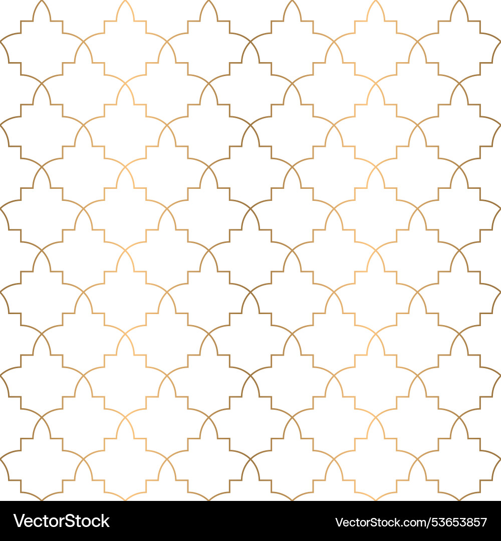 Geometric seamless pattern of interlocking Geometric seamless pattern of interlocking vector image