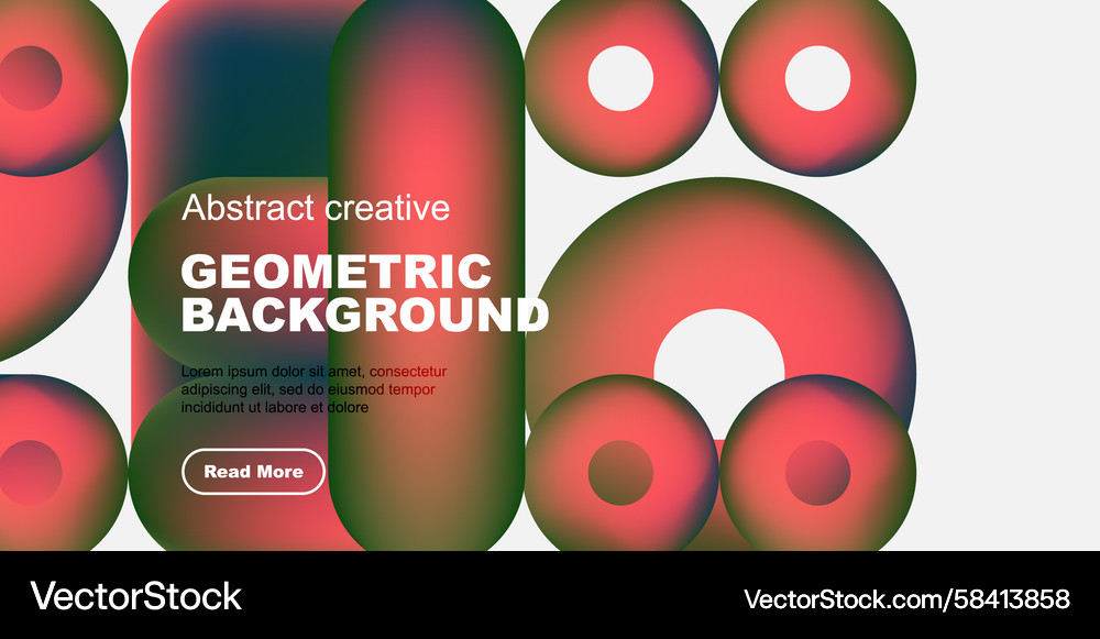 Abstract geometric shapes overlap creating Abstract geometric shapes overlap creating Vector Image