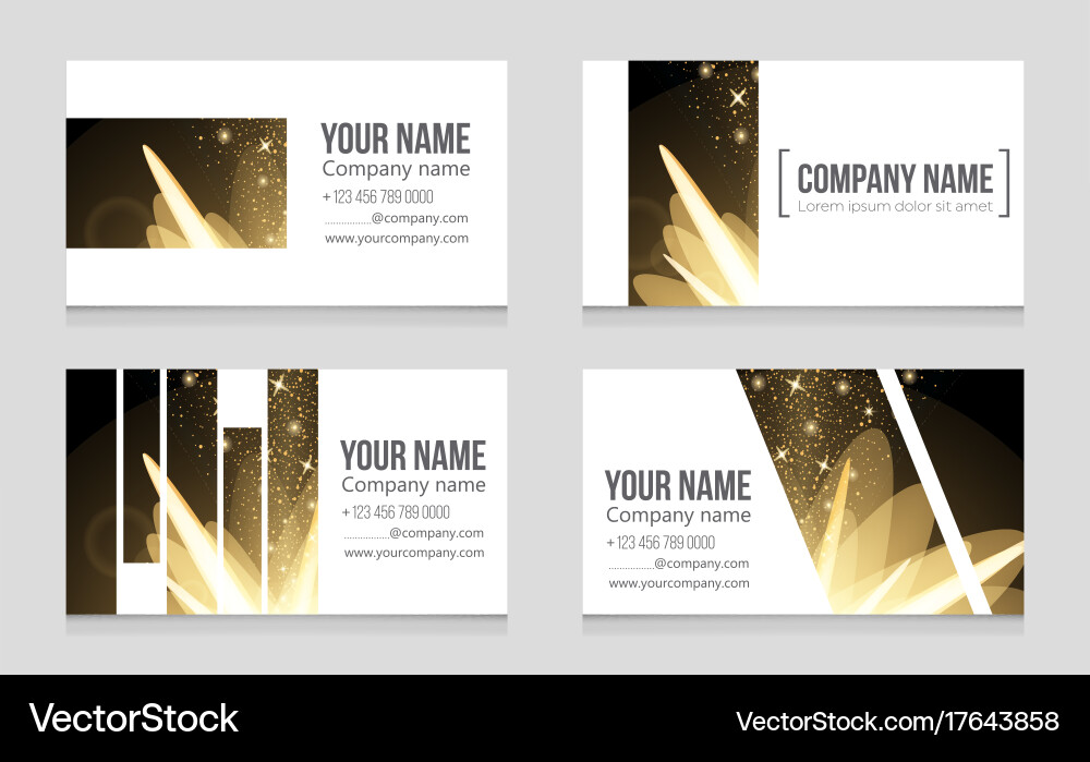 Abstract layout background set for art vector image